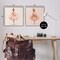 Stupell Industries Ballerina Dancing Stars 2pc Framed Giclee Wall Art Set Design by Andrea Haase